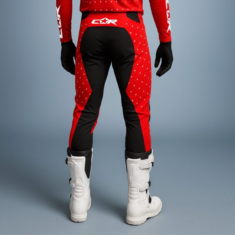 Pantalon classic rouge