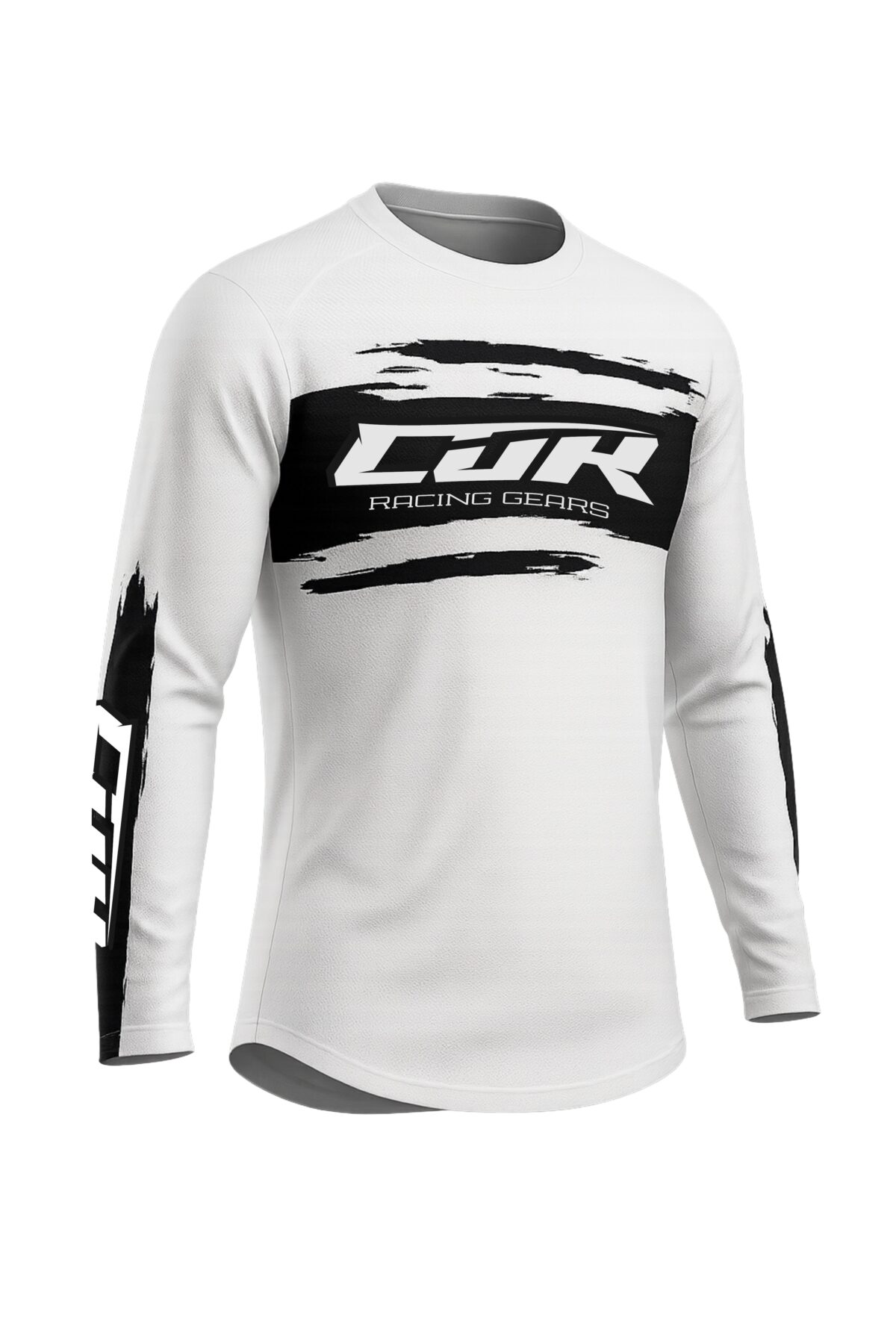 Maillot CRYPTO blanc noir – Image 4