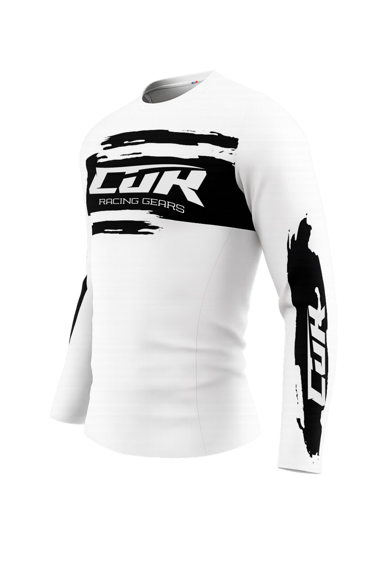 Maillot CRYPTO blanc noir – Image 5
