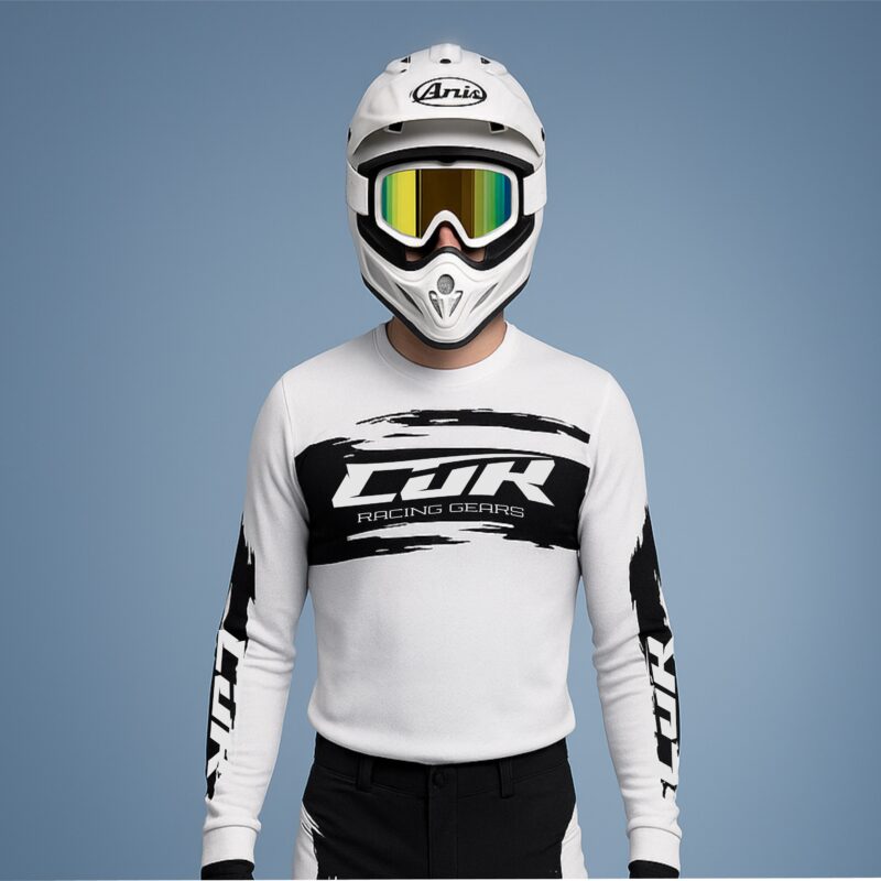 Maillot CRYPTO blanc noir