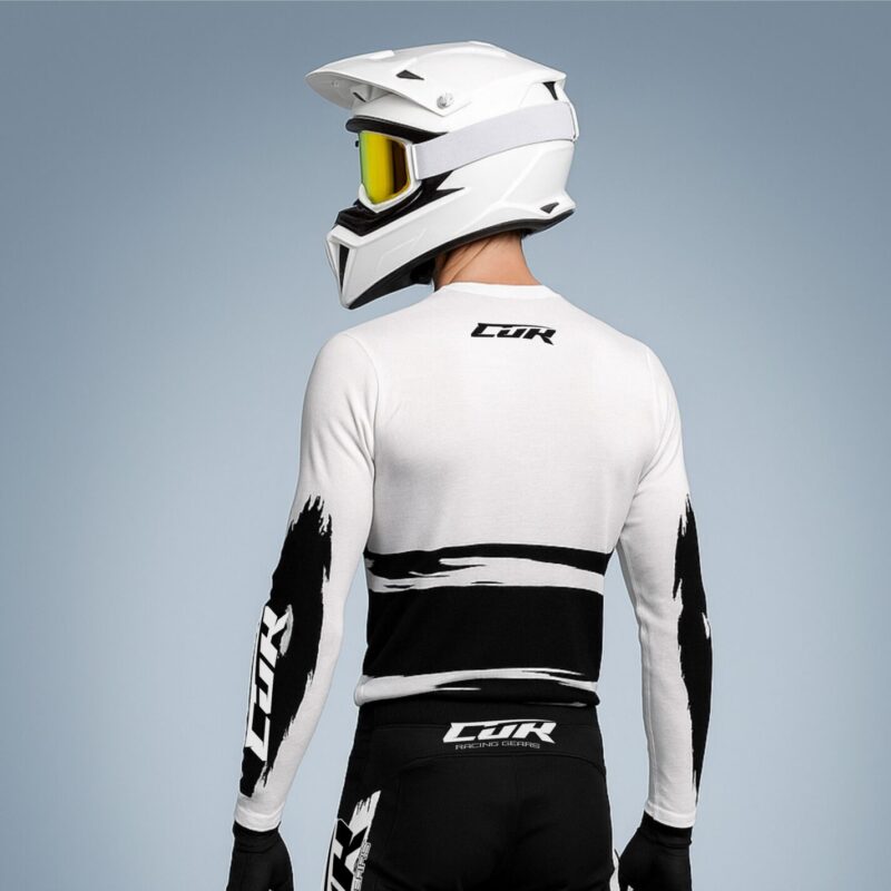 Maillot CRYPTO blanc noir