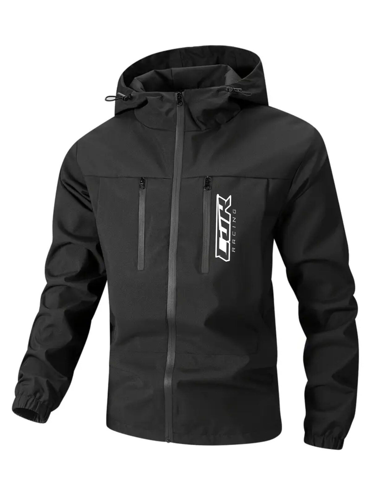 Veste à capuche paddock noir – Image 3