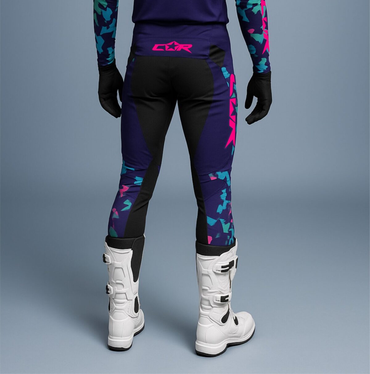 Pantalon Motocross camo violet – Image 2