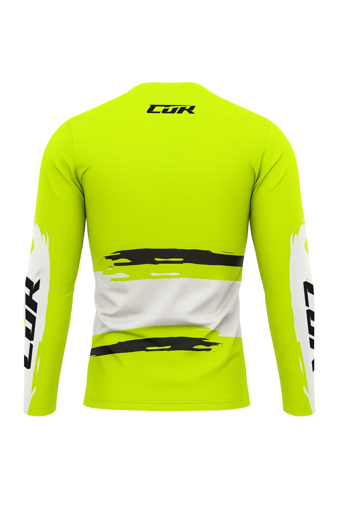 Maillot CRYPTO noir jaune fluo – Image 5