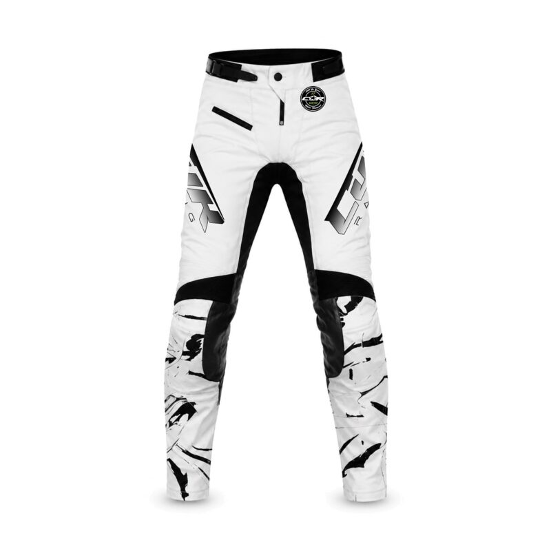 Pantalon motocross HERO blanc