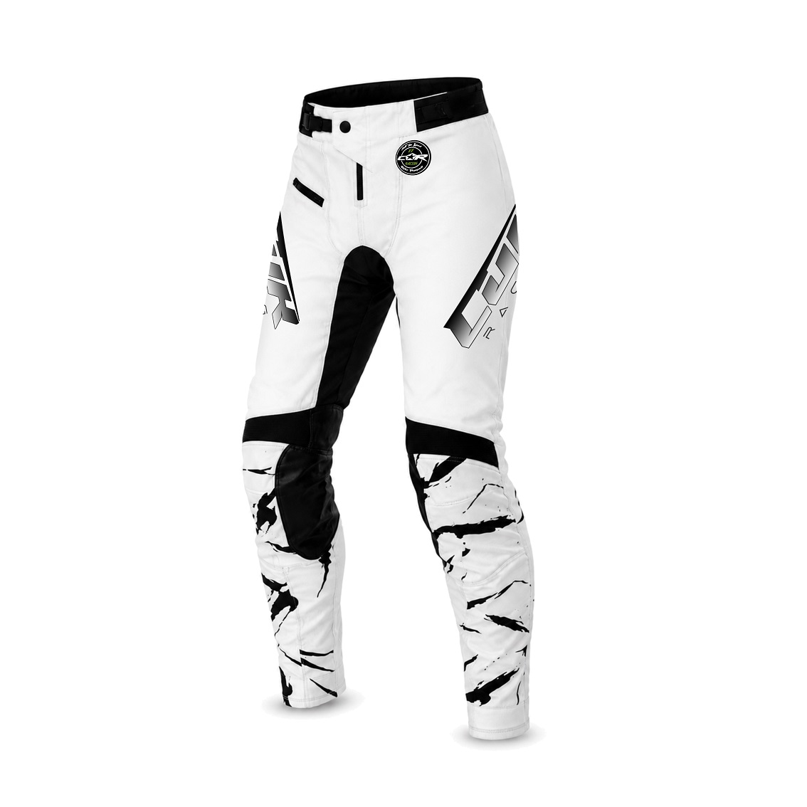 Pantalon motocross HERO blanc – Image 5
