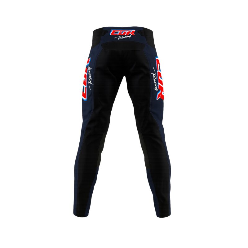 Pantalon motocross RACING bleu marine
